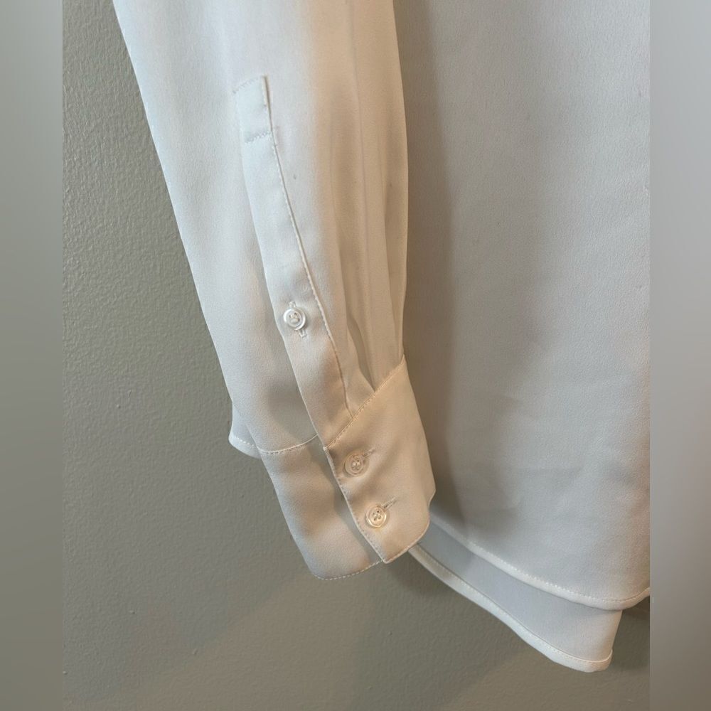JCrew collarless dress shirt - Picture 3 of 5